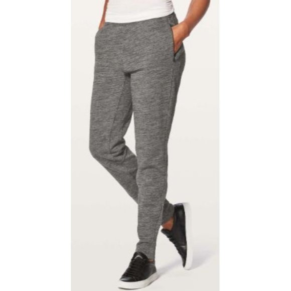 lululemon athletica Pants - Lululemon Free To Roam Jogger 30" Heathered Core Dark Grey-sz 2